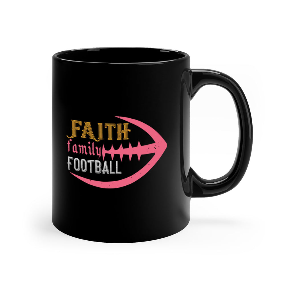 Faith family football 1257#- football-Mug / Coffee Cup