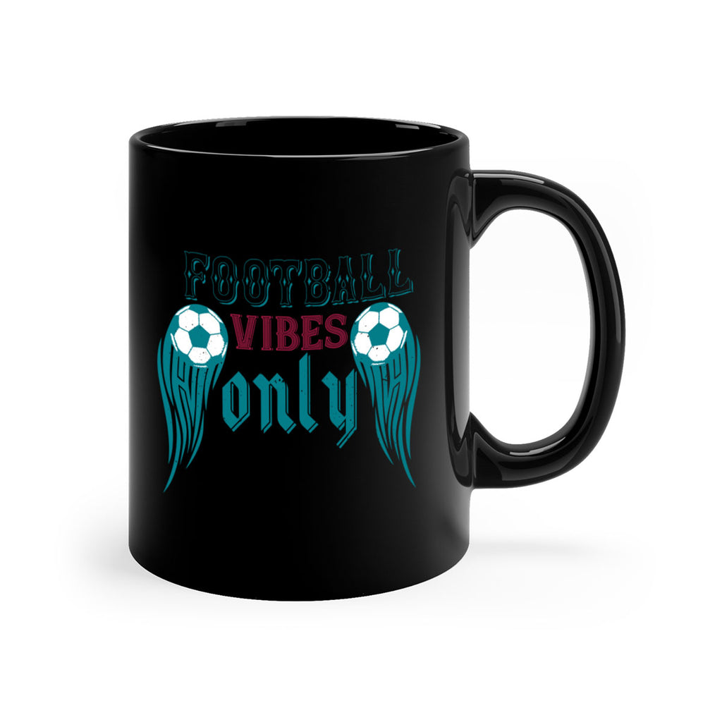 Football vibes only 1232#- football-Mug / Coffee Cup