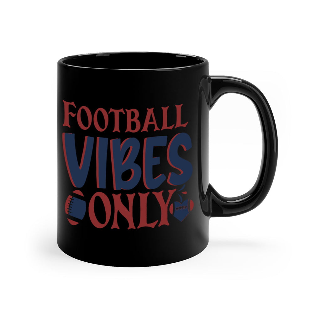 Football vibes only 1543#- football-Mug / Coffee Cup