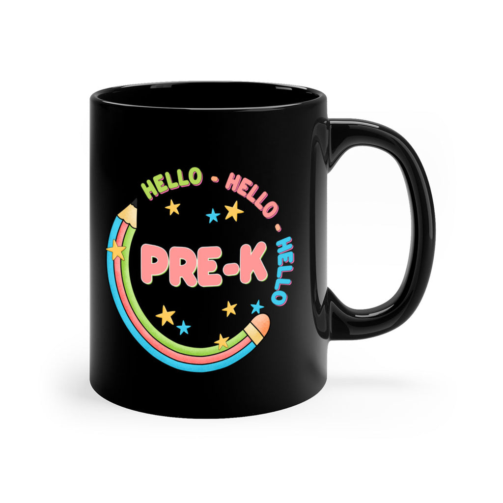 Hello PreK Pencil 4#- preK-Mug / Coffee Cup
