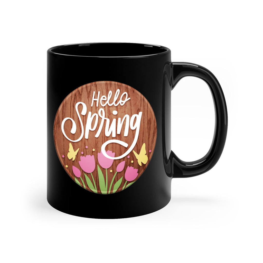 Hello spring Mockup202#- spring-Mug / Coffee Cup