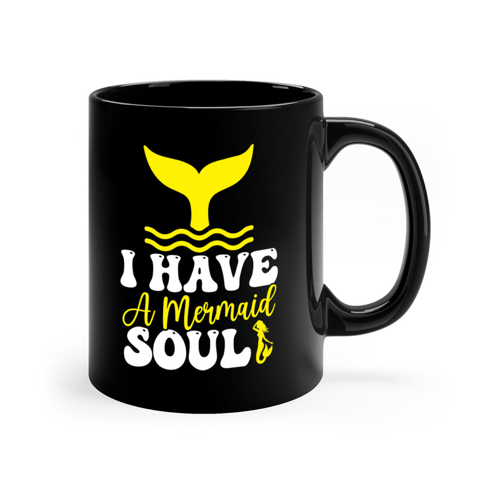 I Have a Mermaid Soul 206#- mermaid-Mug / Coffee Cup