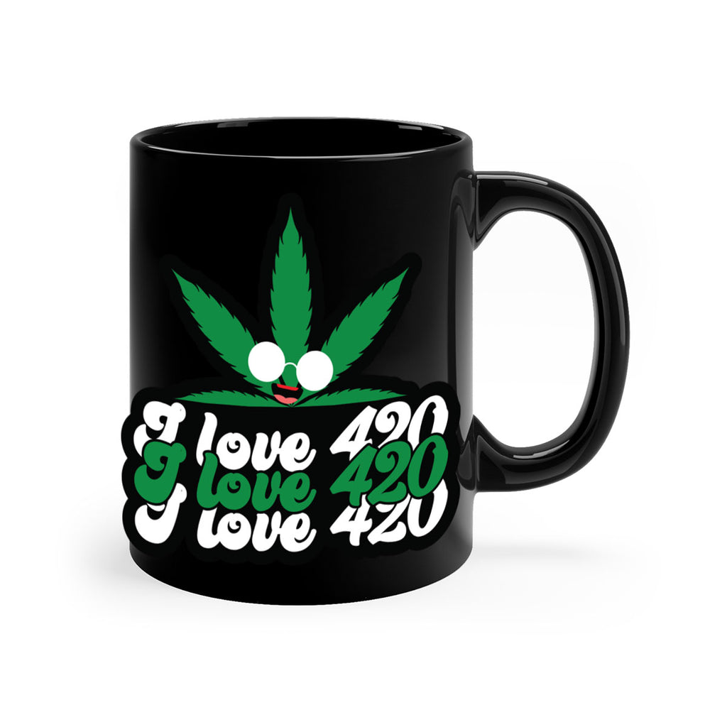 I love 420 123#- marijuana-Mug / Coffee Cup