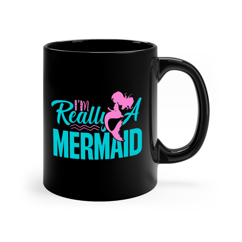 I m Really A Mermaid 212#- mermaid-Mug / Coffee Cup