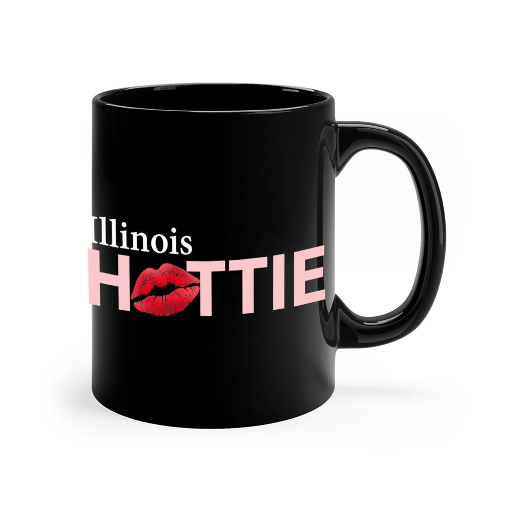 Illinois Hottie With Red Lips 67#- Hottie Collection-Mug / Coffee Cup