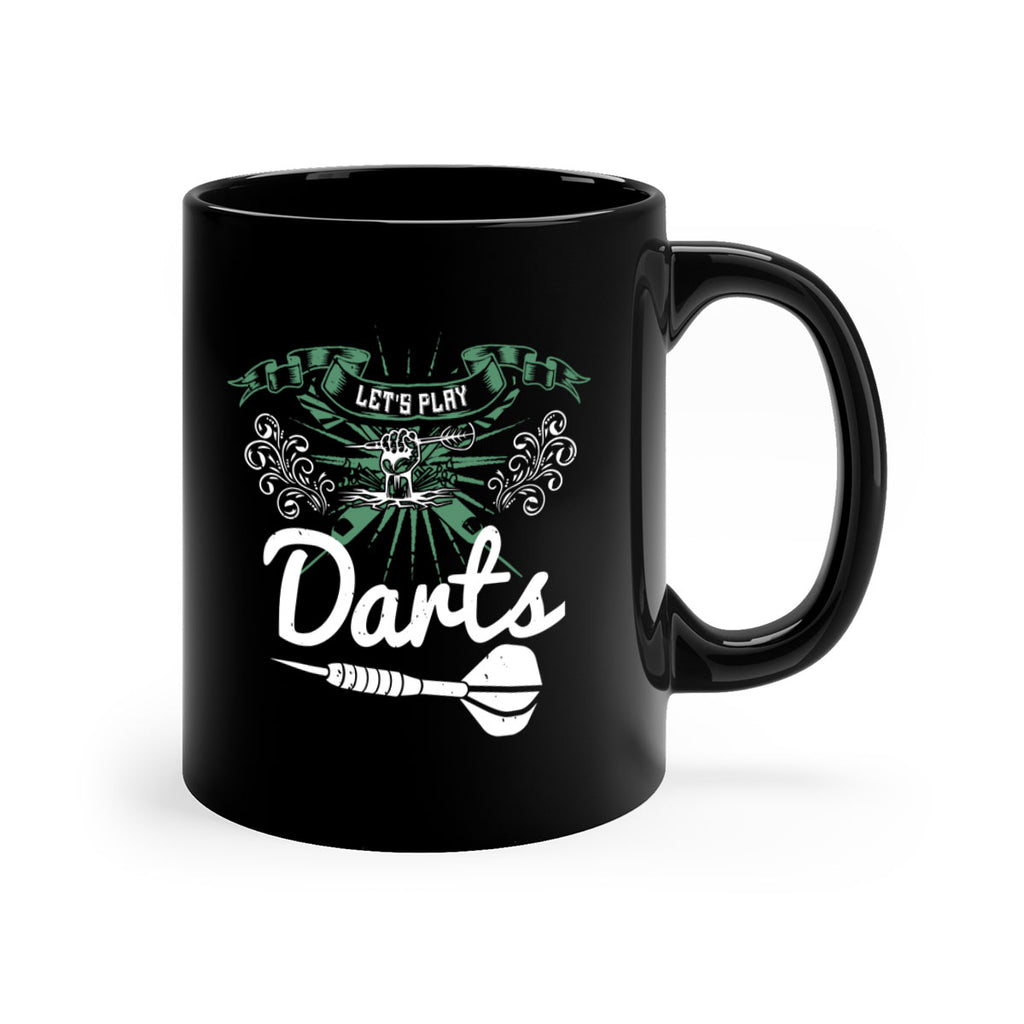 Lets play darts 1966#- darts-Mug / Coffee Cup
