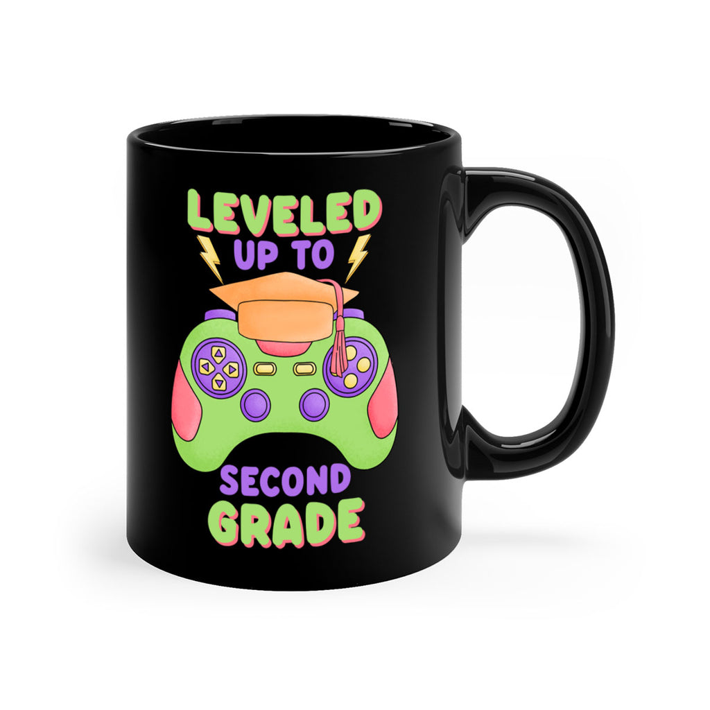 Leveled up to 2nd Grade 15#- second grade-Mug / Coffee Cup