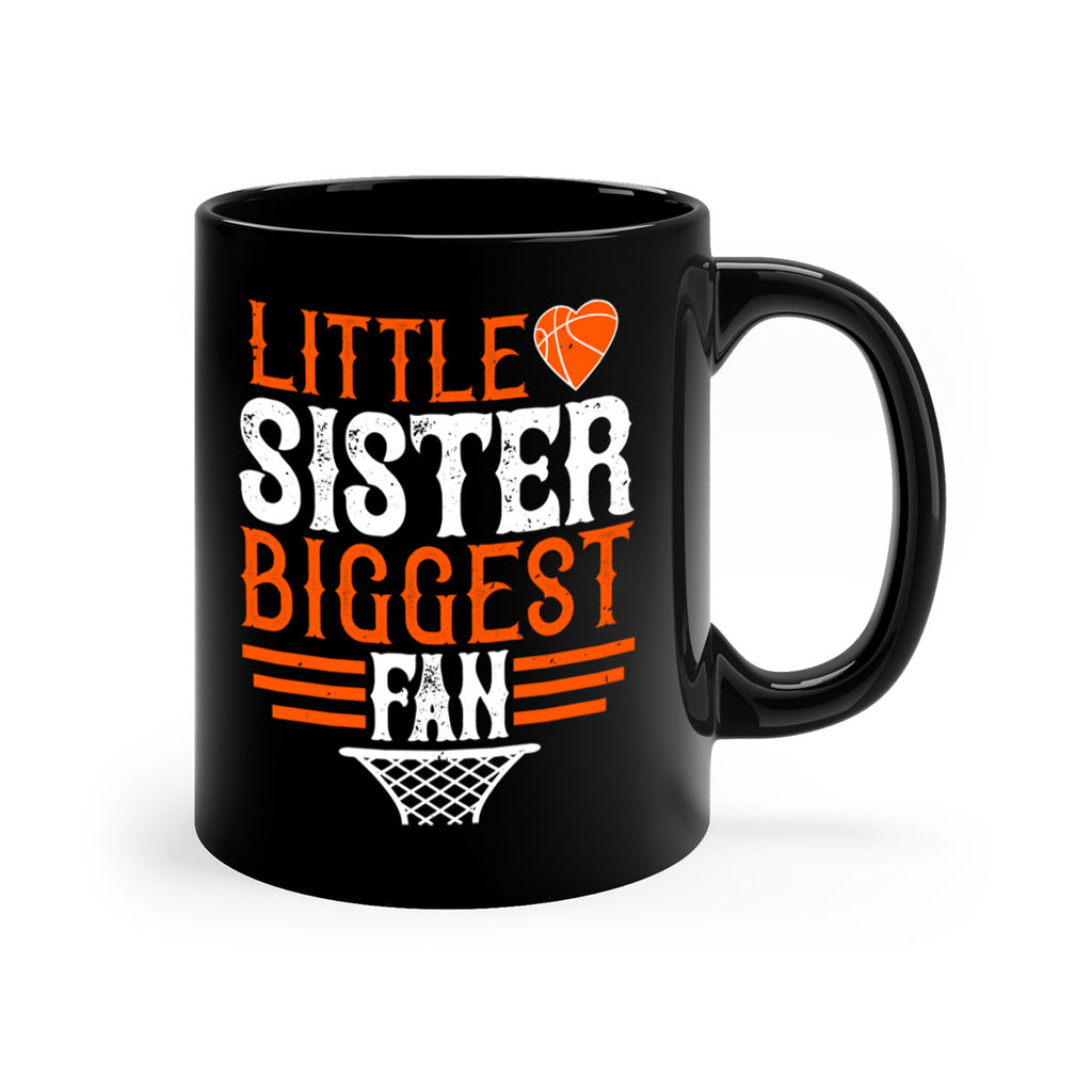 Little sister biggest fan 2002#- basketball-Mug / Coffee Cup
