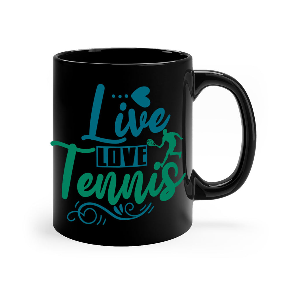 Live Love Tennis 816#- tennis-Mug / Coffee Cup
