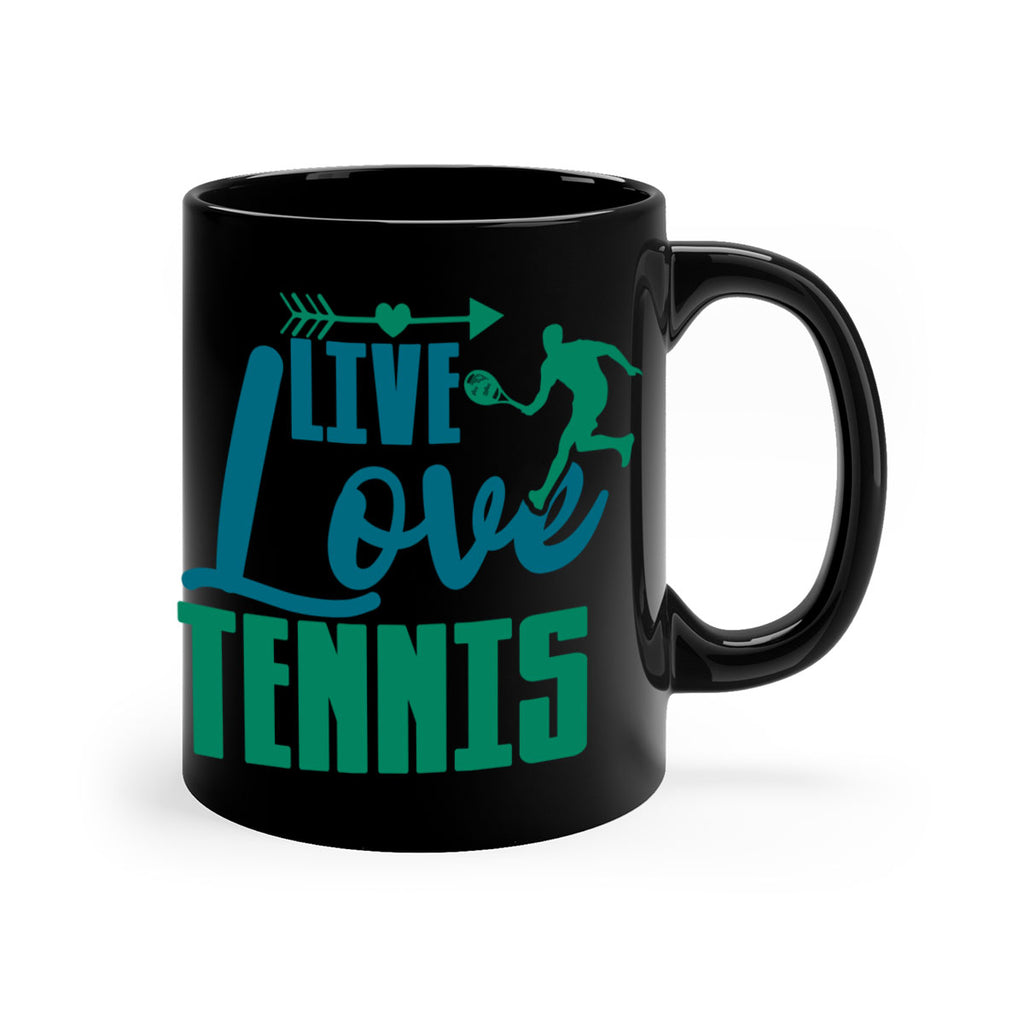 Live Love Tennis 828#- tennis-Mug / Coffee Cup