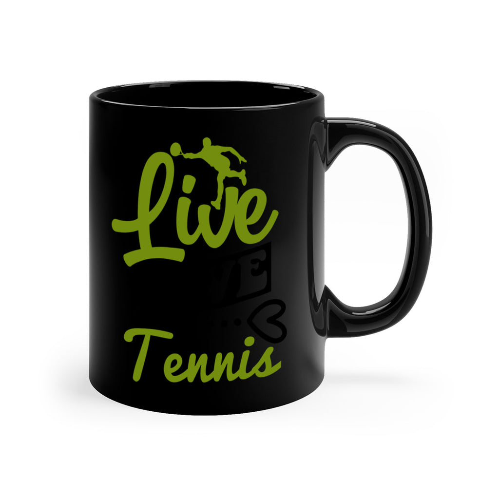 Live Love Tennis 829#- tennis-Mug / Coffee Cup