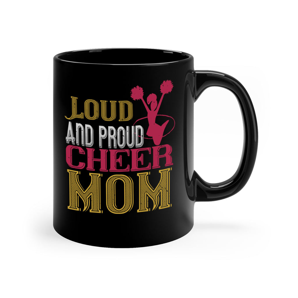 Loud proud cheer mom 764#- football-Mug / Coffee Cup