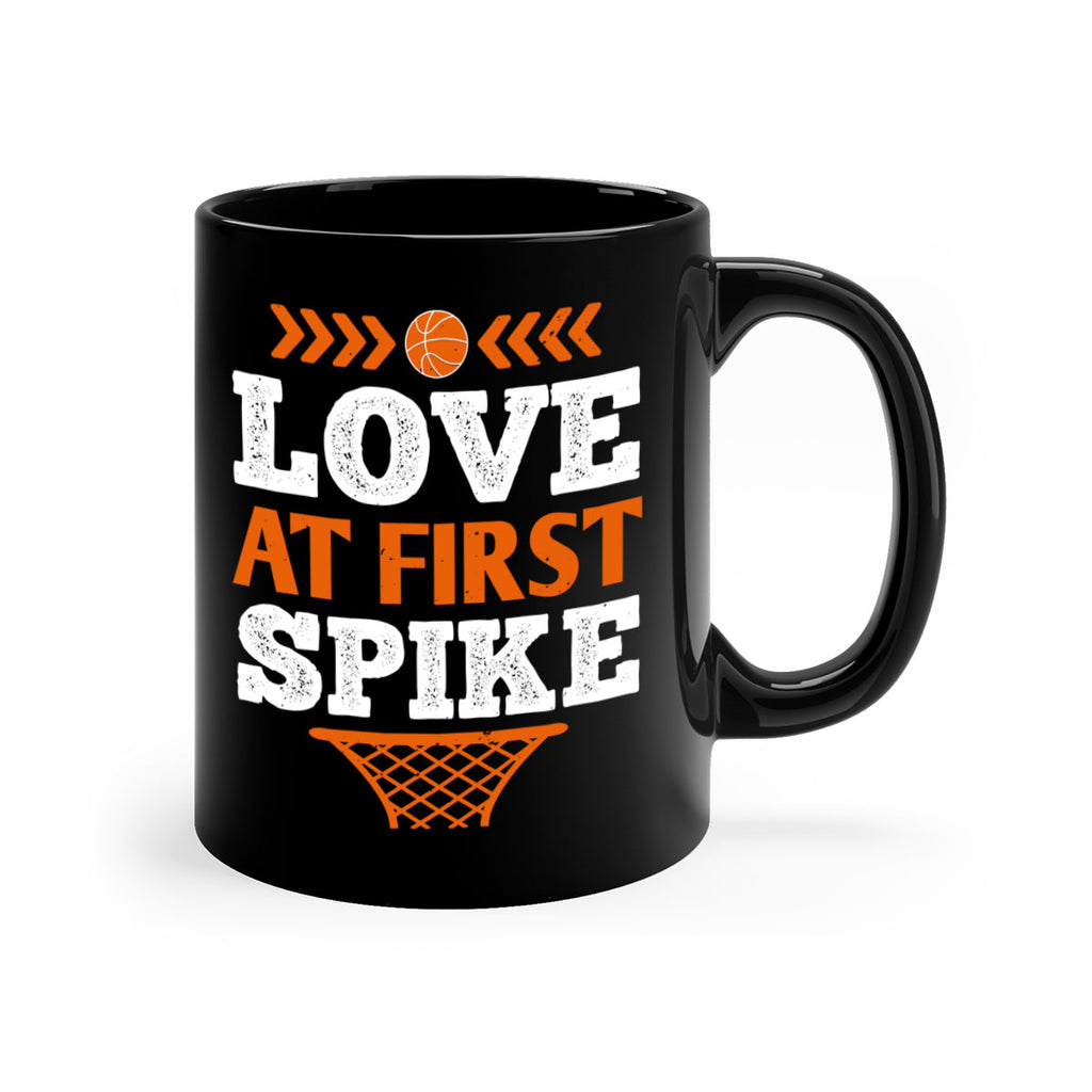 Love at first spike 736#- basketball-Mug / Coffee Cup
