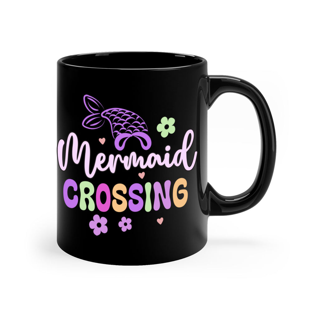 Mermaid Crossing 401#- mermaid-Mug / Coffee Cup