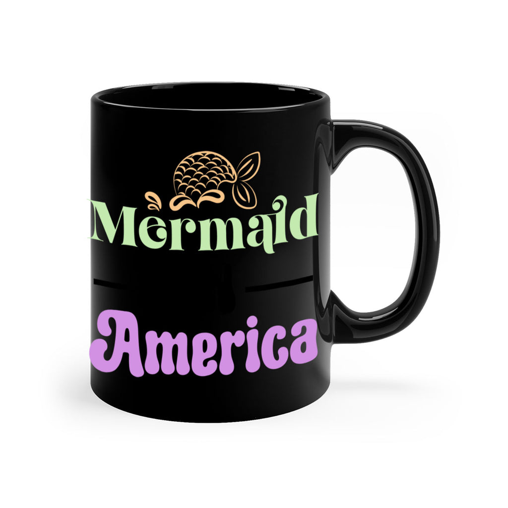 Mermaid In America 420#- mermaid-Mug / Coffee Cup