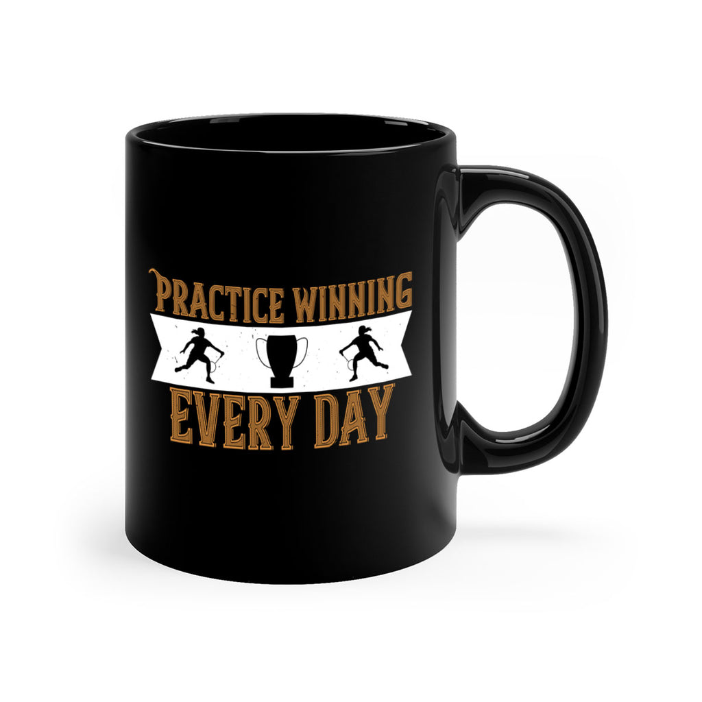 Practice winning every day 1922#- badminton-Mug / Coffee Cup