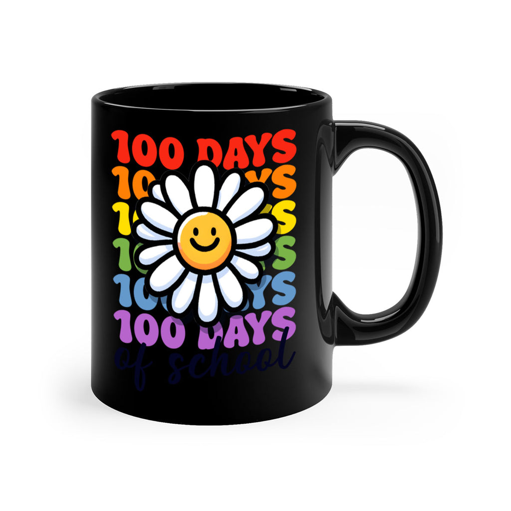 Retro Flower 100 Days Of 56#- 100 days-Mug / Coffee Cup