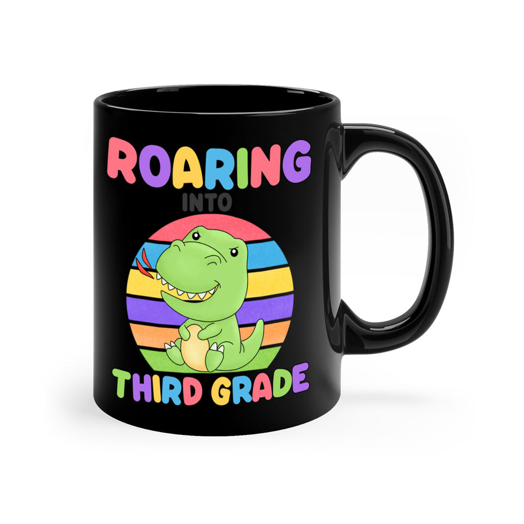 Roaring to 3rd Grade Trex 23#- Third Grade-Mug / Coffee Cup