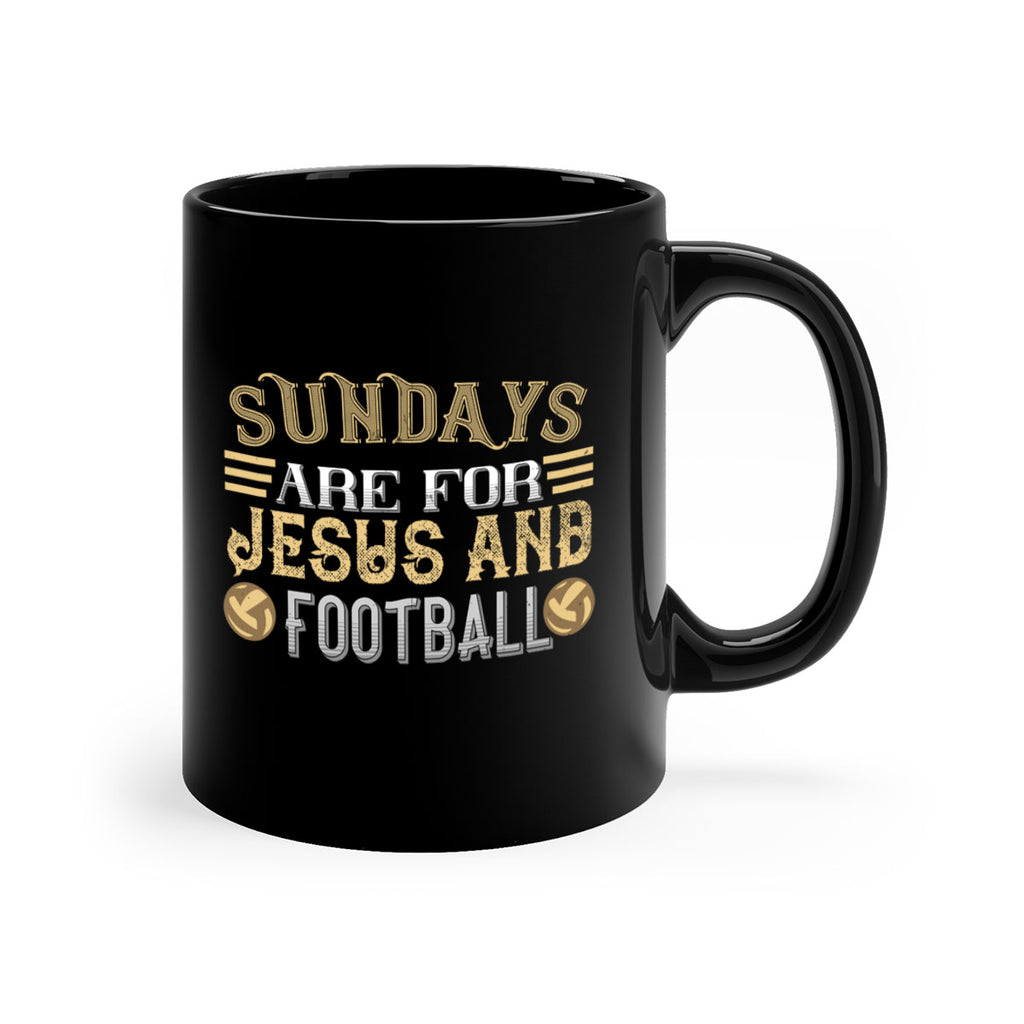 Sunday are for jesue 425#- football-Mug / Coffee Cup