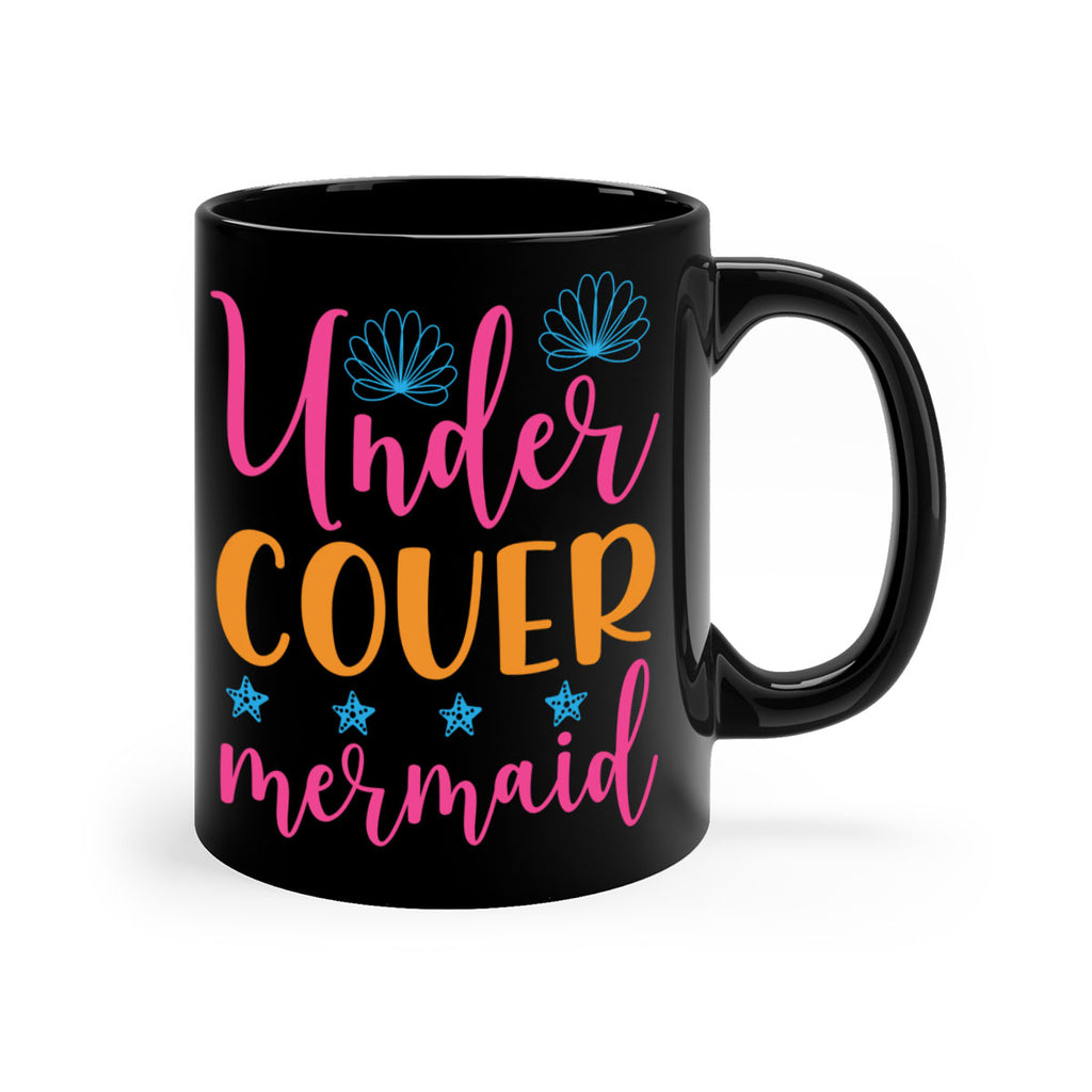Under Cover Mermaid Design 653#- mermaid-Mug / Coffee Cup