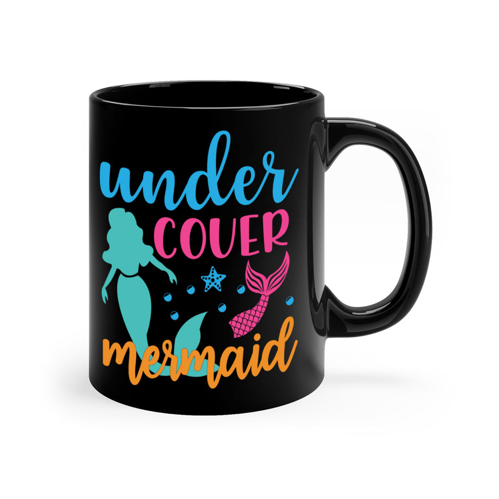 Under Cover Mermaid Design 654#- mermaid-Mug / Coffee Cup