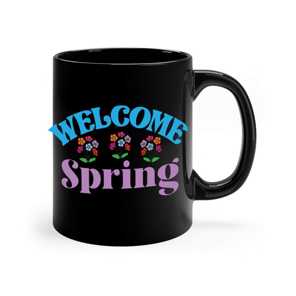 Welcome Spring  600#- spring-Mug / Coffee Cup