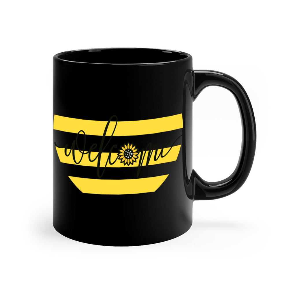 Welcome with sunflower592#- spring-Mug / Coffee Cup