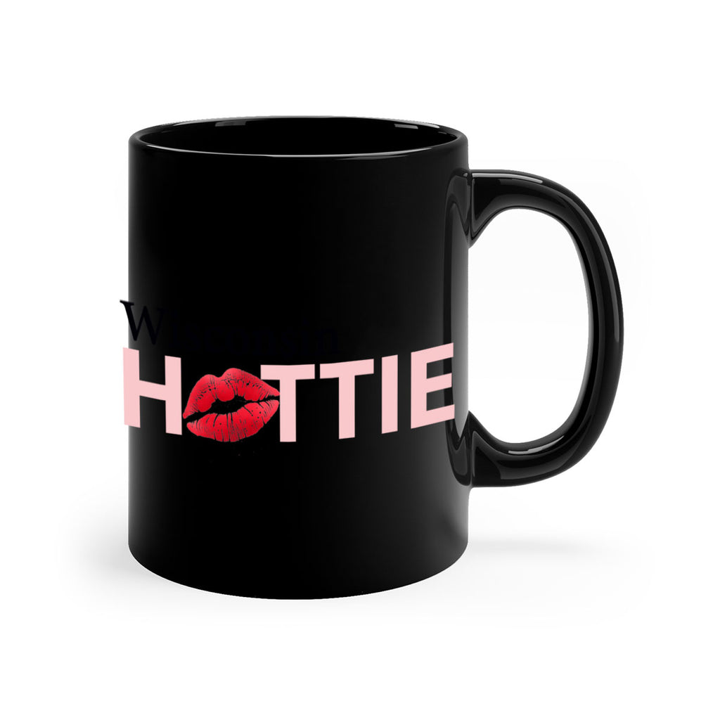 Wisconsin Hottie With Red Lips 49#- Hottie Collection-Mug / Coffee Cup