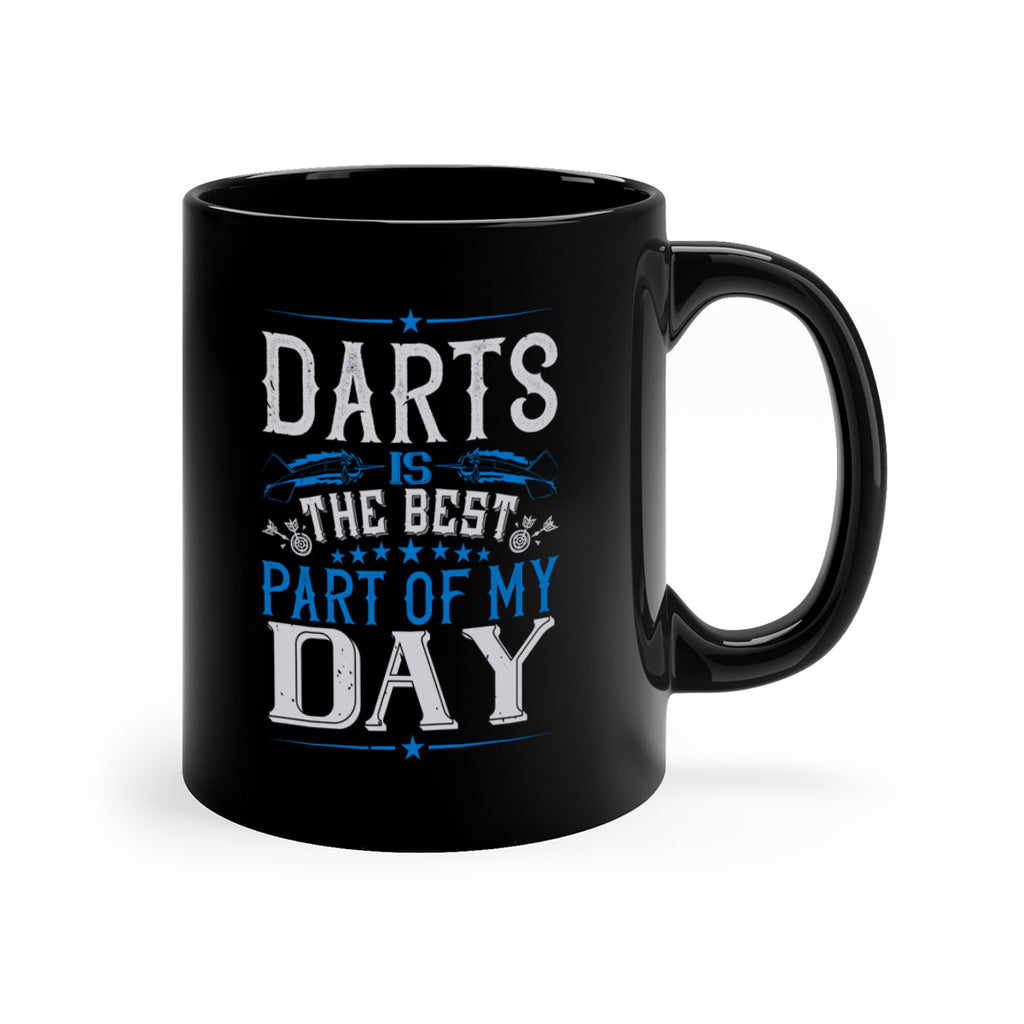 darts is the best part of my day 2342#- darts-Mug / Coffee Cup
