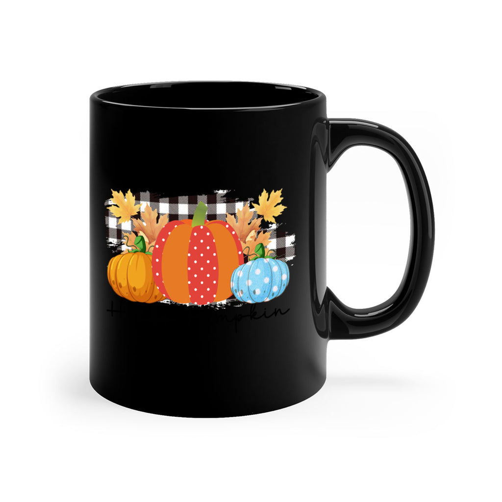 hello pumpkin 290#- fall-Mug / Coffee Cup