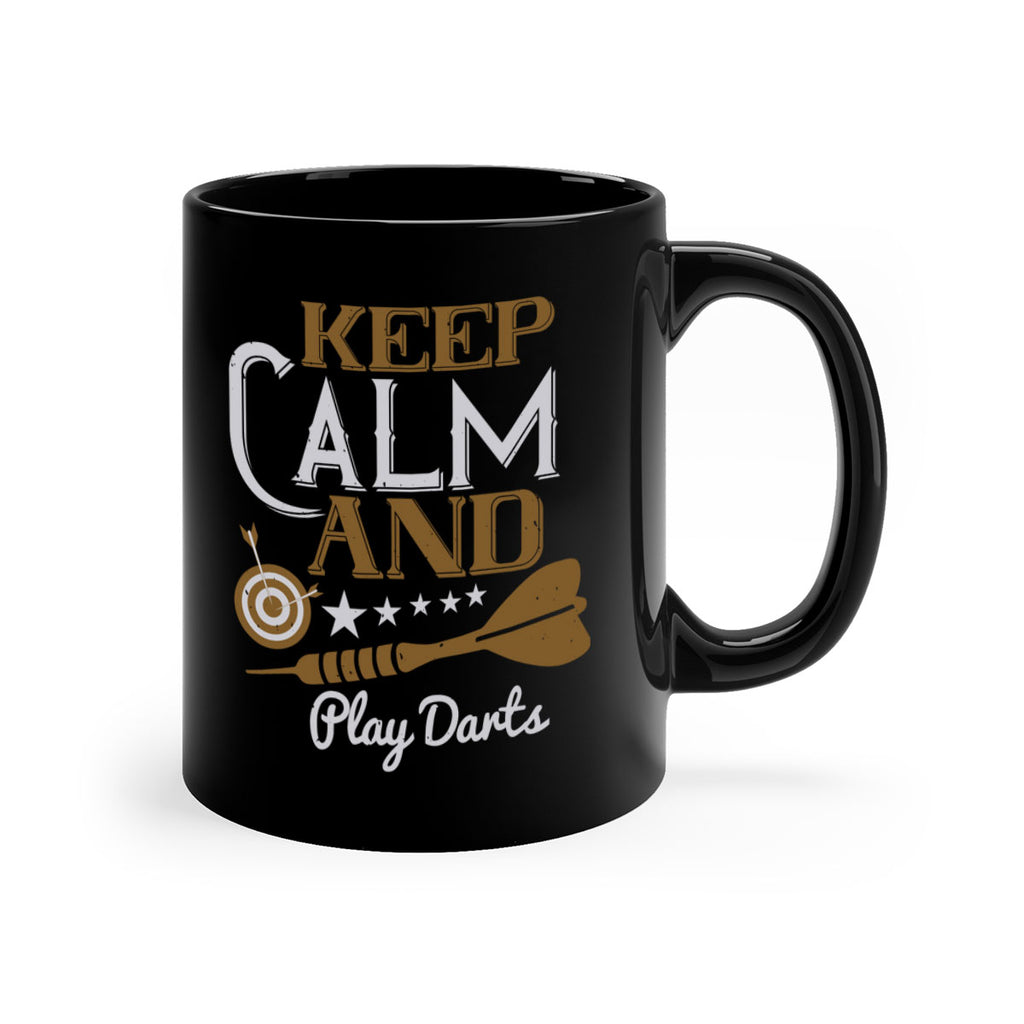 keep calm and play darts 1985#- darts-Mug / Coffee Cup