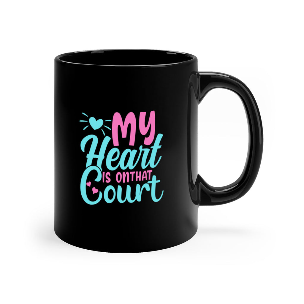 my heart is on the court 1988#- basketball-Mug / Coffee Cup