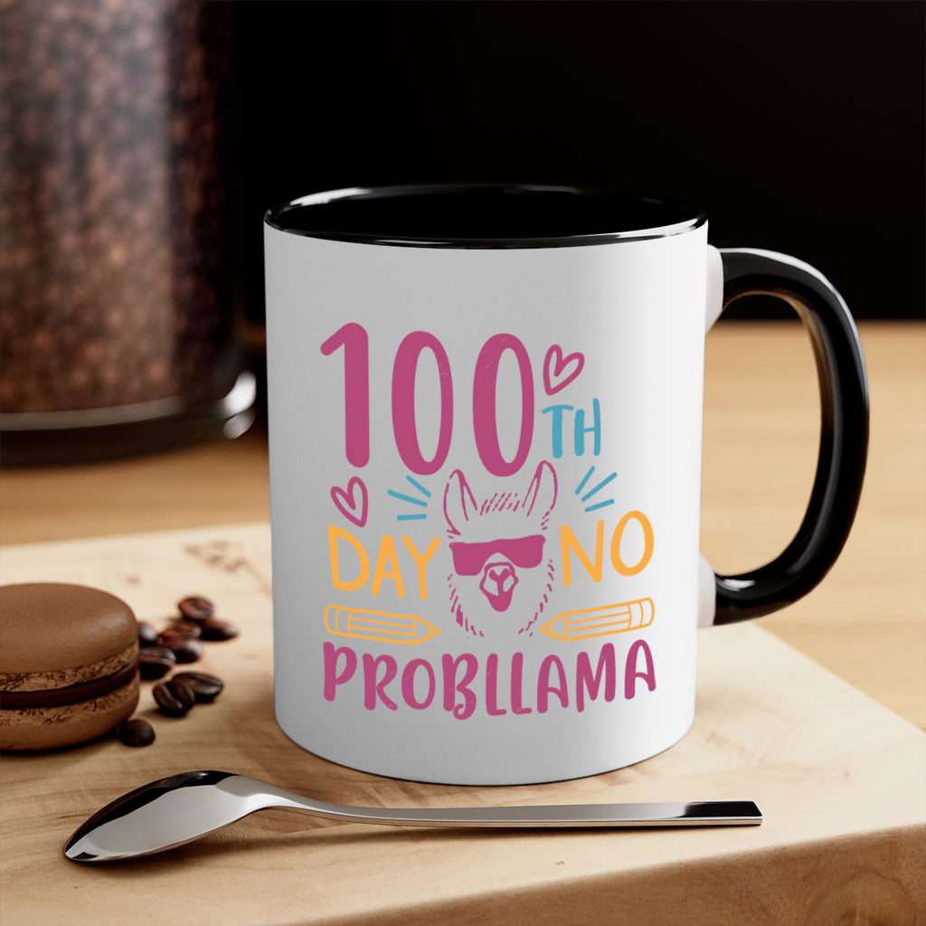 100th day no probllama 37#- 100 days-Mug / Coffee Cup