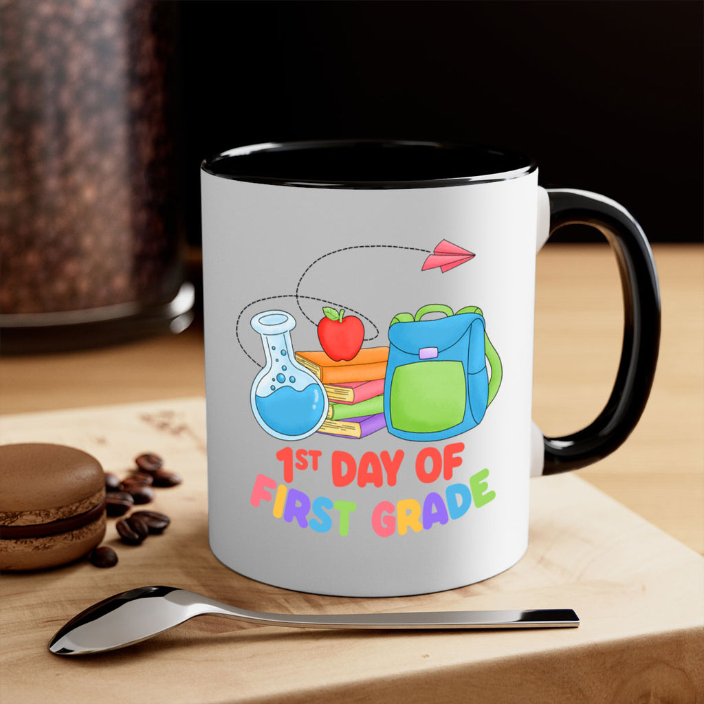 1st day of 1st Grade 27#- First Grade-Mug / Coffee Cup