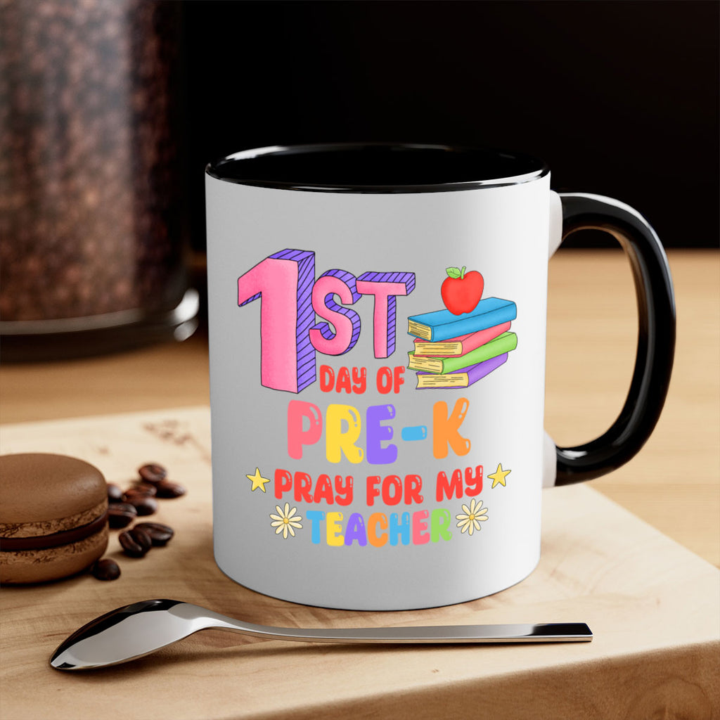 1st day of PreK Pray 3#- preK-Mug / Coffee Cup