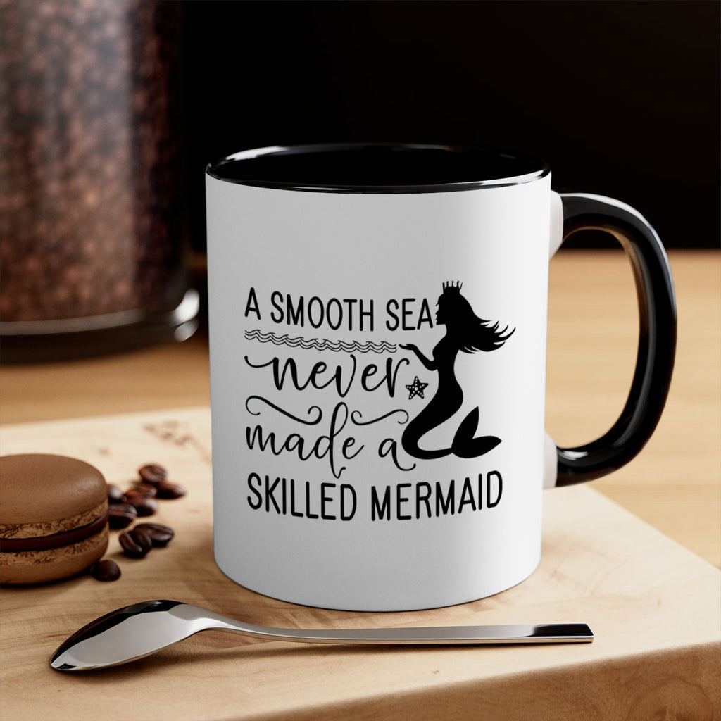 A smooth sea never made 12#- mermaid-Mug / Coffee Cup