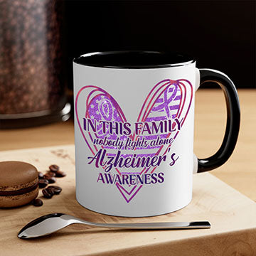AlzheimerS Awareness American Flag 11#- alzheimers-Mug / Coffee Cup