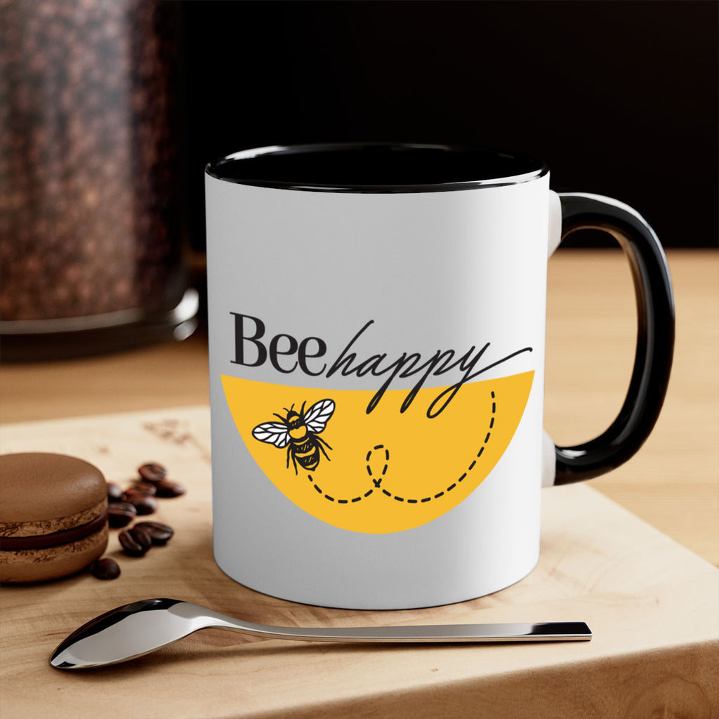 Bee Happy30#- spring-Mug / Coffee Cup
