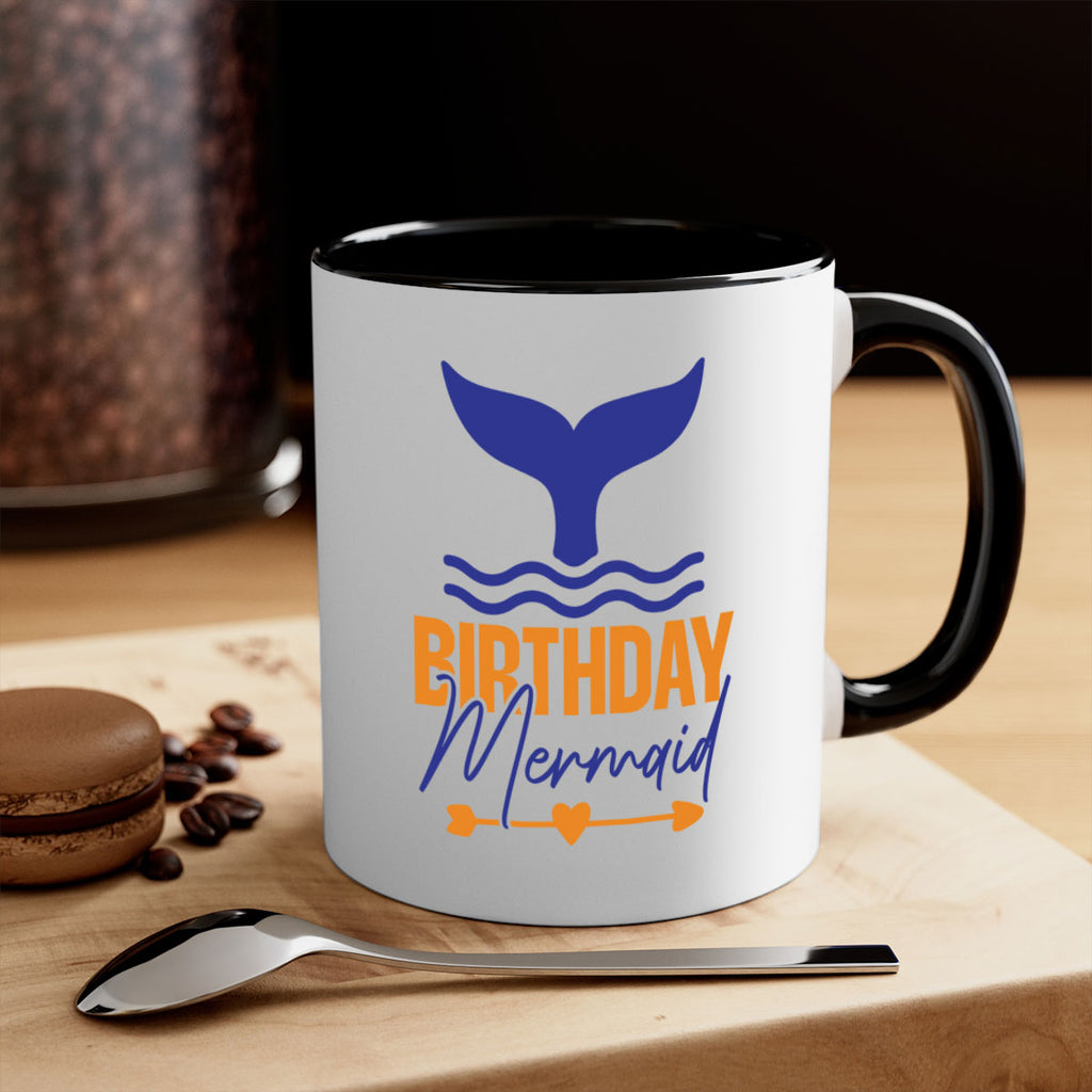 Birthday Mermaid 67#- mermaid-Mug / Coffee Cup