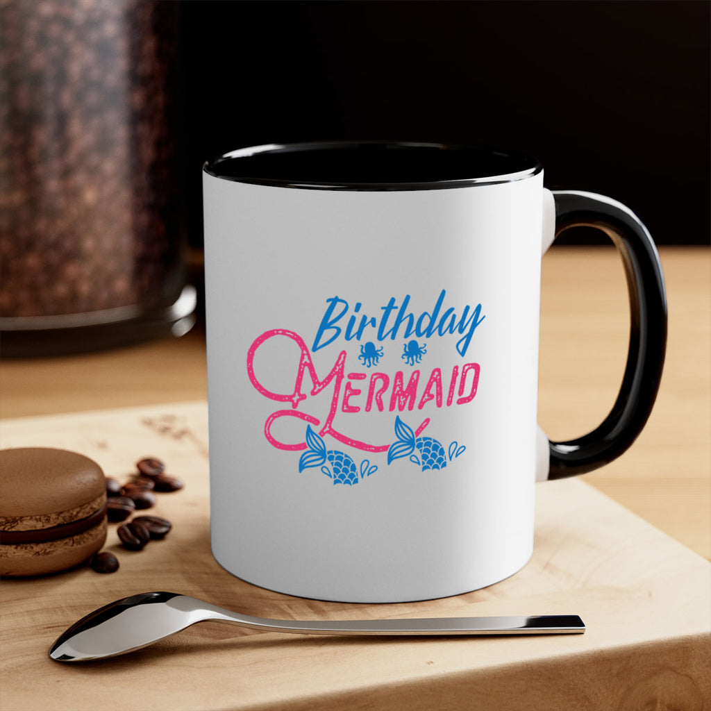 Birthday Mermaid 71#- mermaid-Mug / Coffee Cup