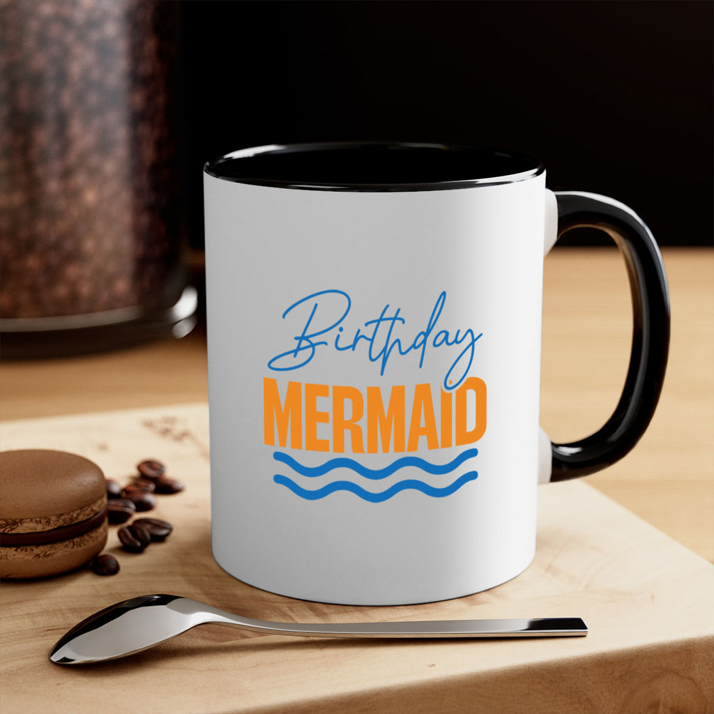 Birthday Mermaid 73#- mermaid-Mug / Coffee Cup