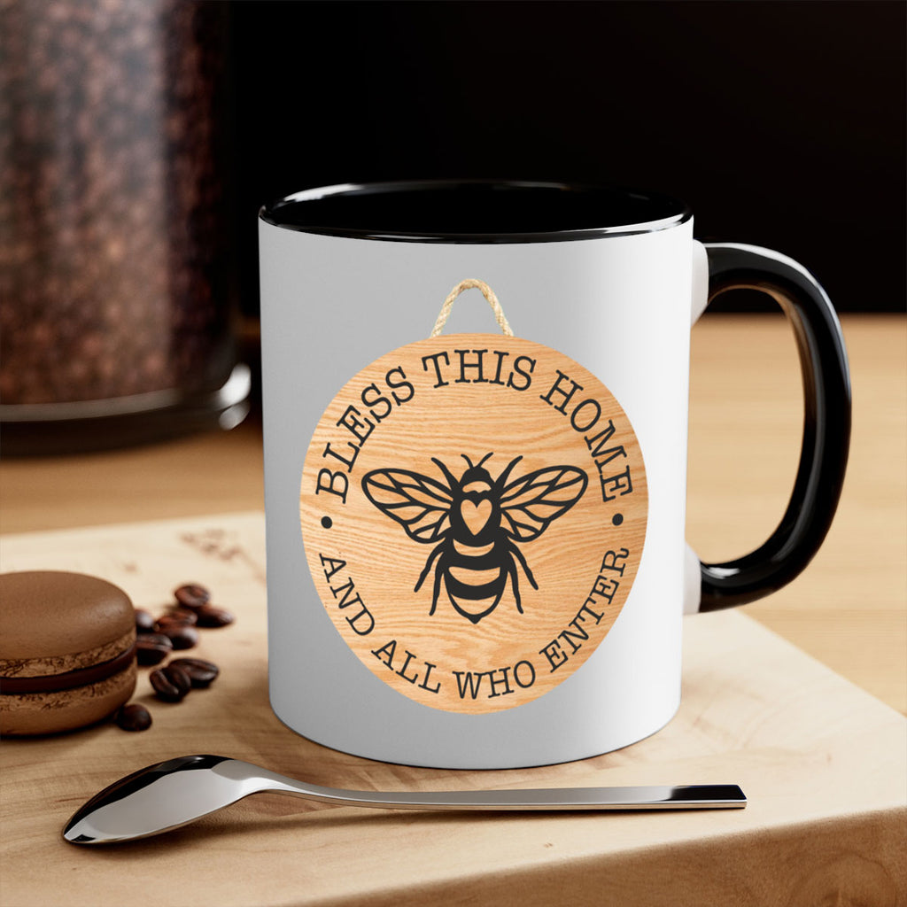 Bless this Home Bee Mockup58#- spring-Mug / Coffee Cup
