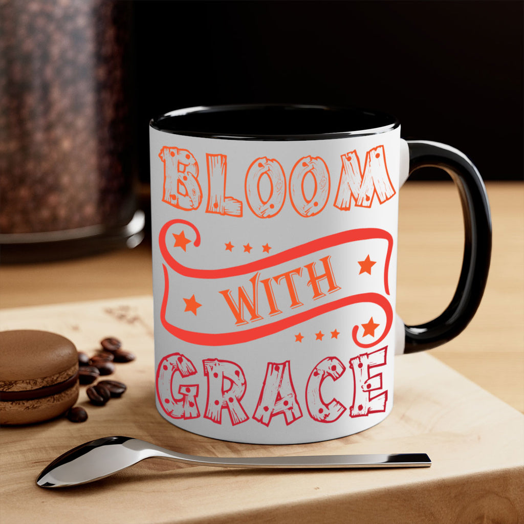 Bloom with grace  89#- spring-Mug / Coffee Cup