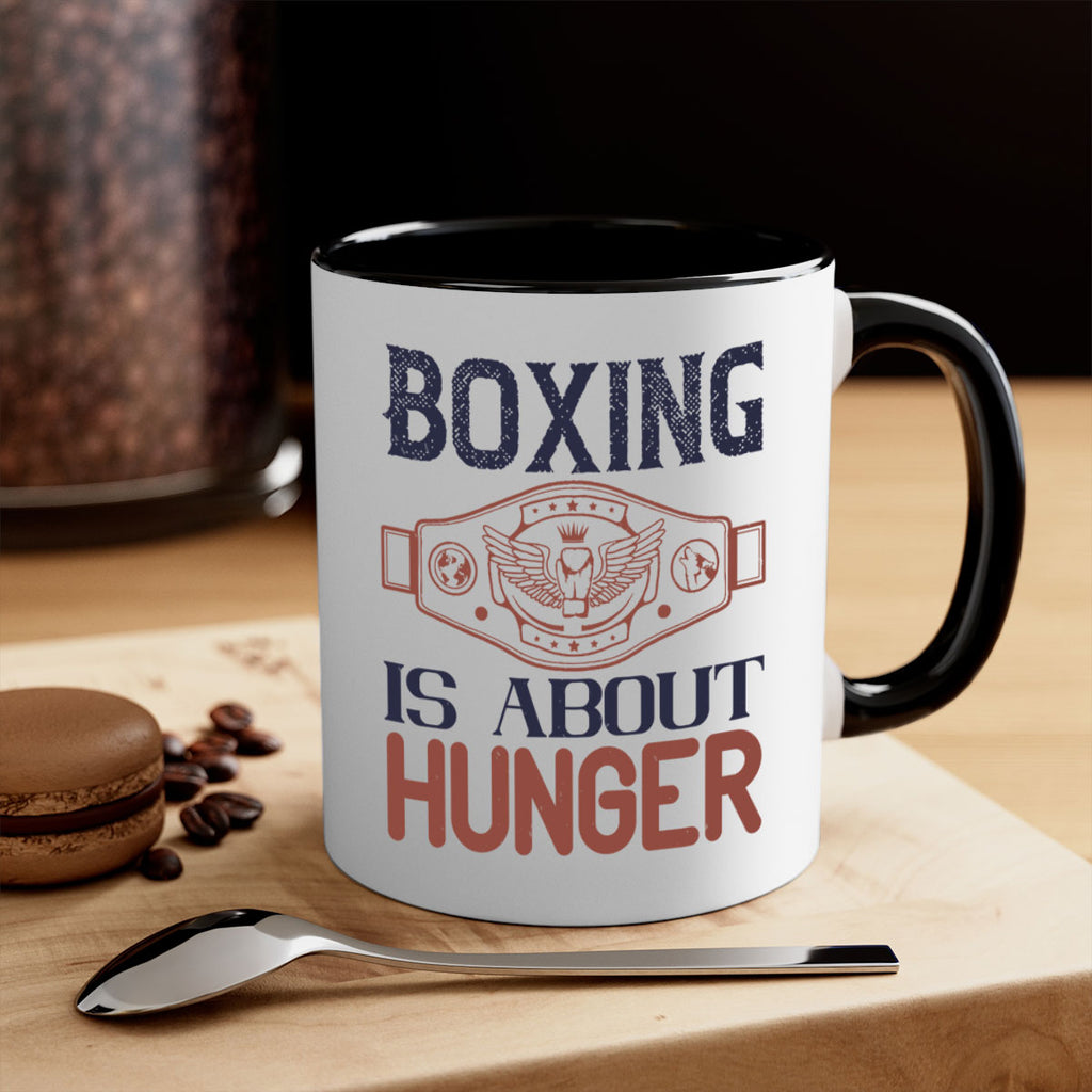 Boxing is about hunger 1669#- boxing-Mug / Coffee Cup
