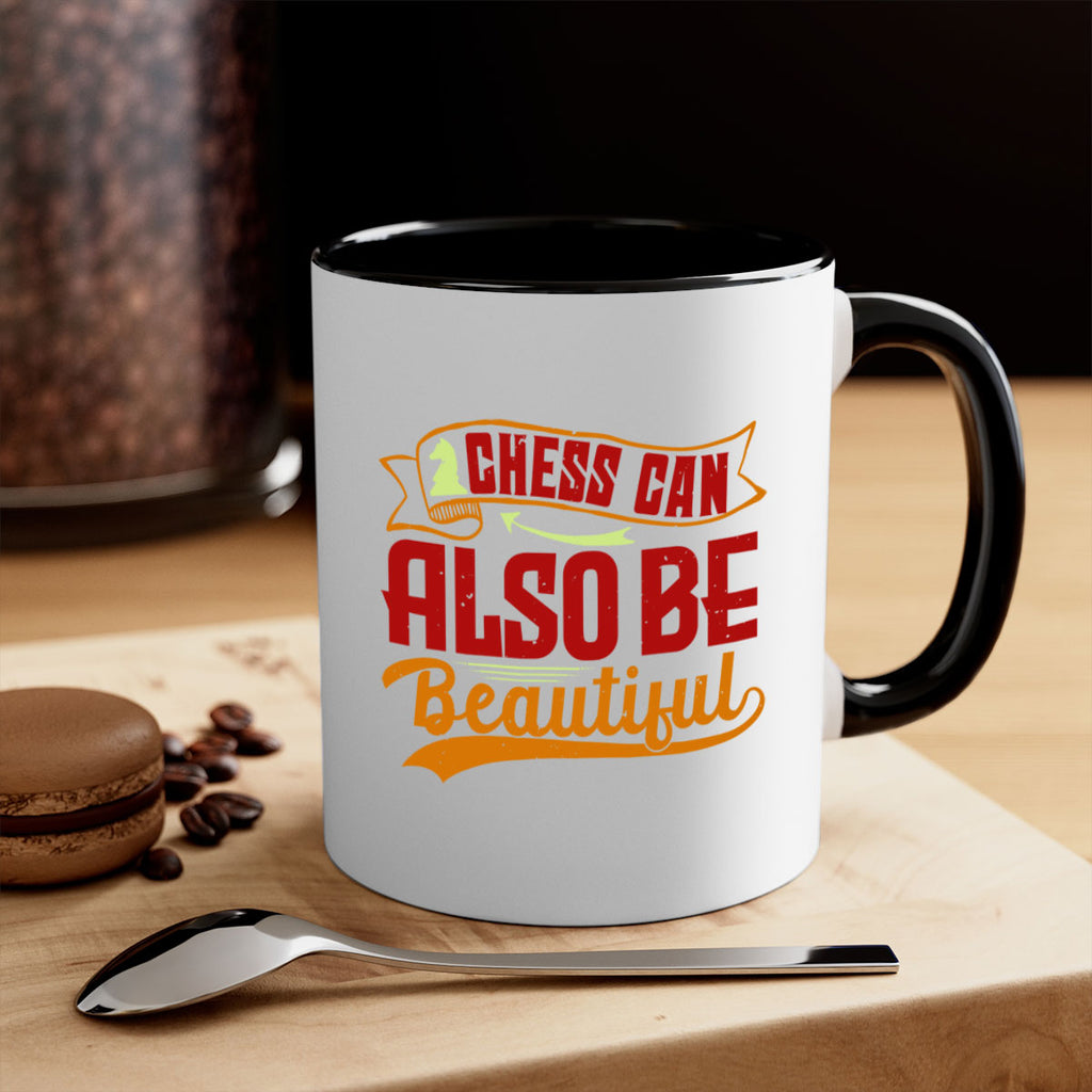 Chess can also be beautiful 28#- chess-Mug / Coffee Cup