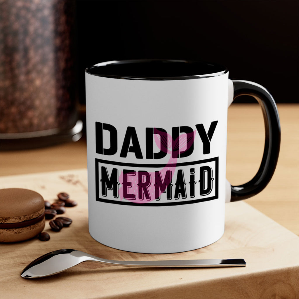 Daddy mermaid 112#- mermaid-Mug / Coffee Cup