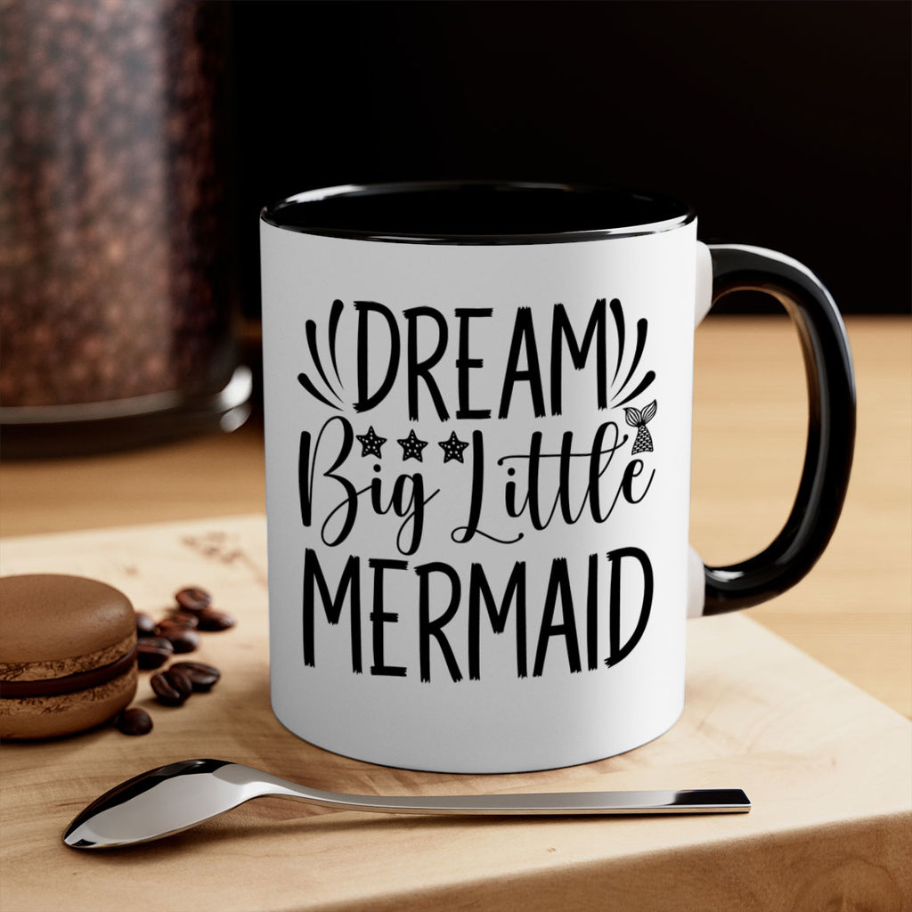 Dream Big Little Mermaid 126#- mermaid-Mug / Coffee Cup
