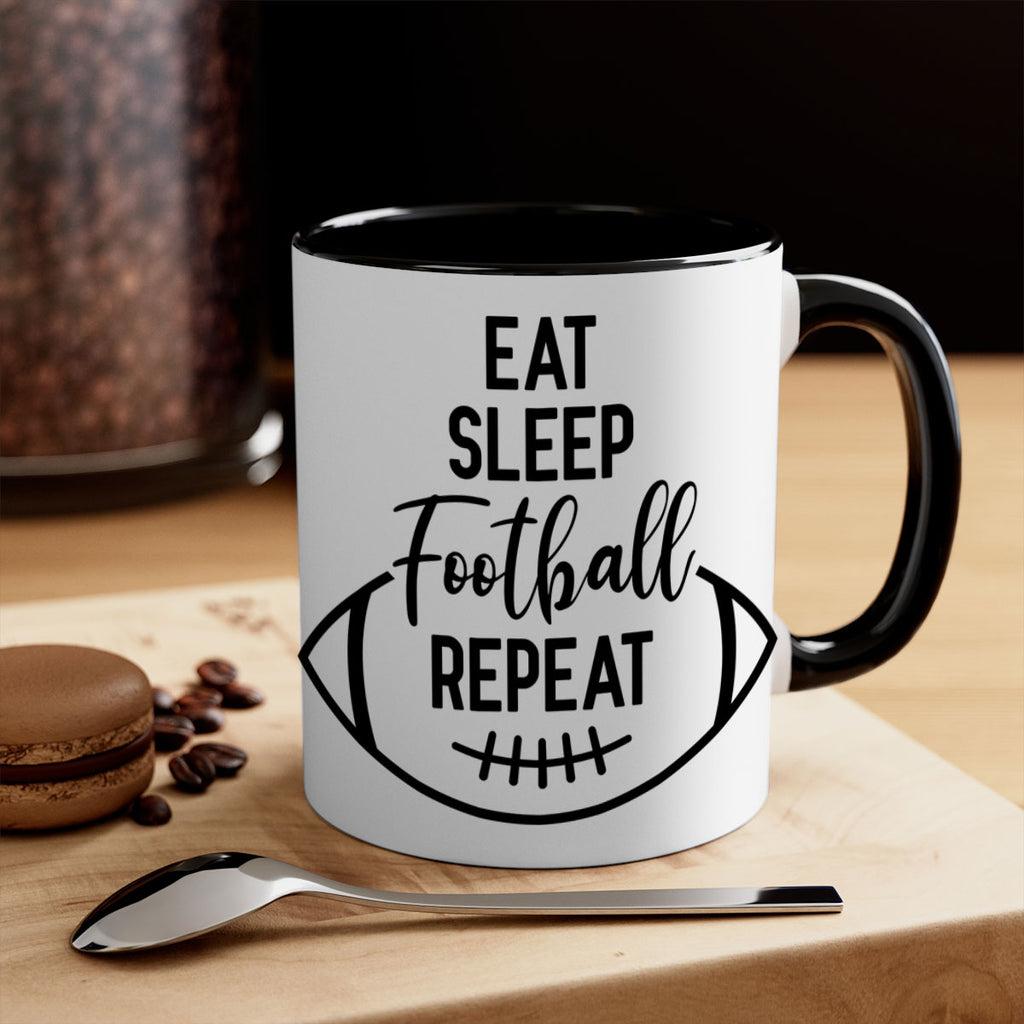 Eat Sleep Football Repeat 1313#- football-Mug / Coffee Cup