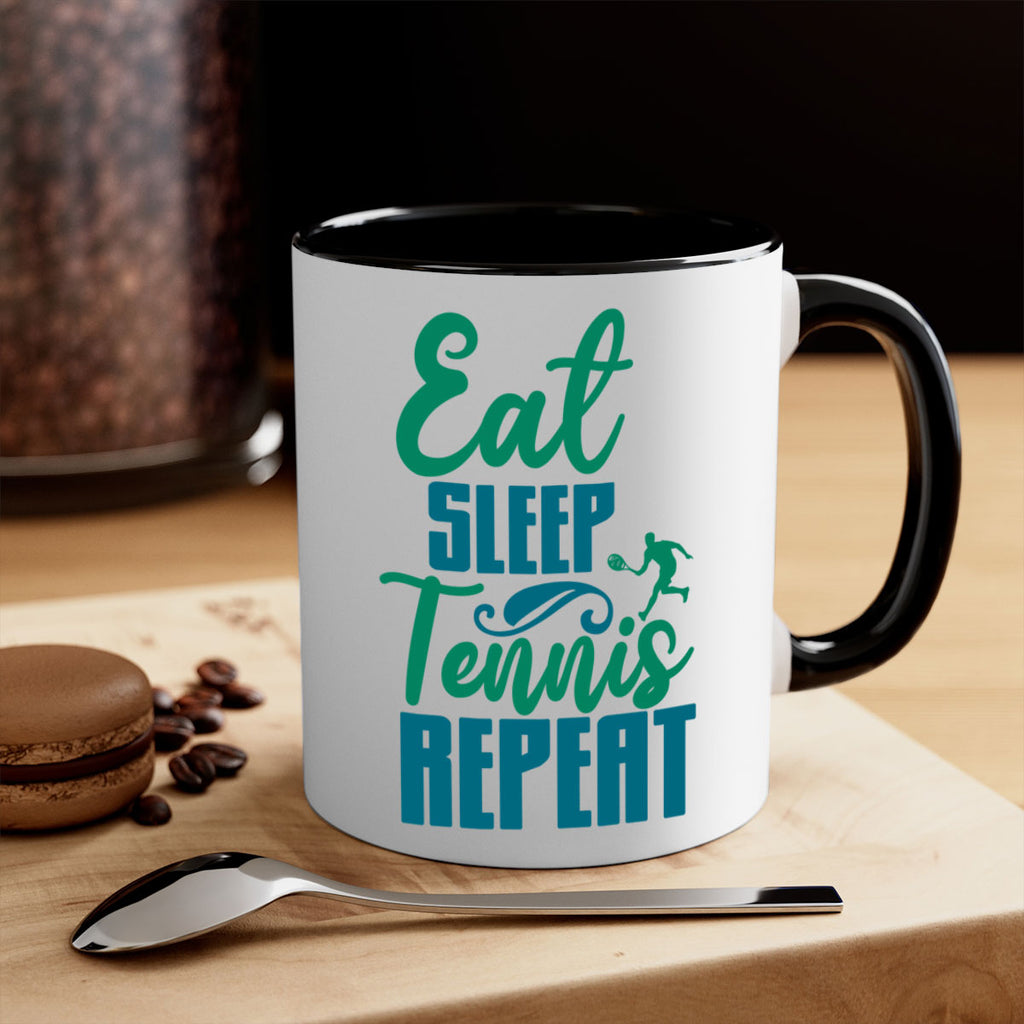 Eat Sleep Tennis Repeat 1306#- tennis-Mug / Coffee Cup