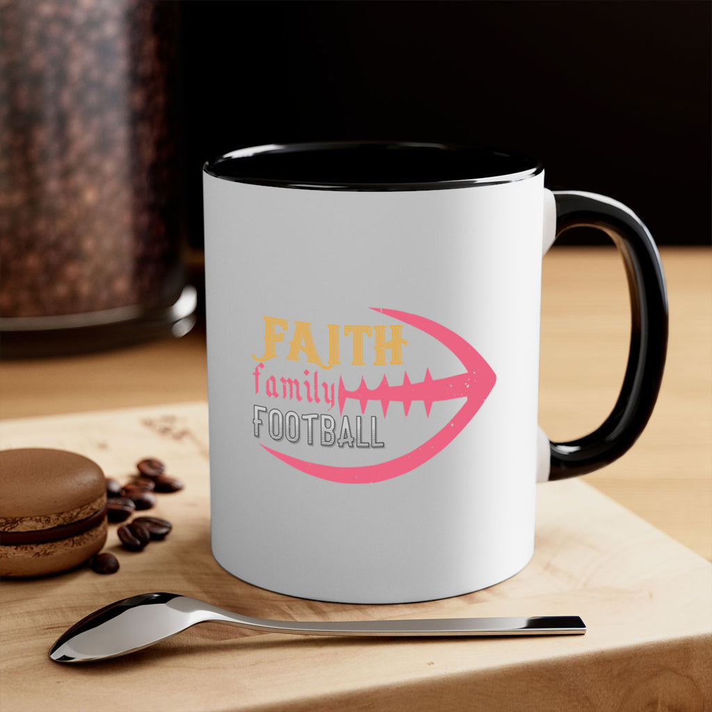 Faith family football 1257#- football-Mug / Coffee Cup